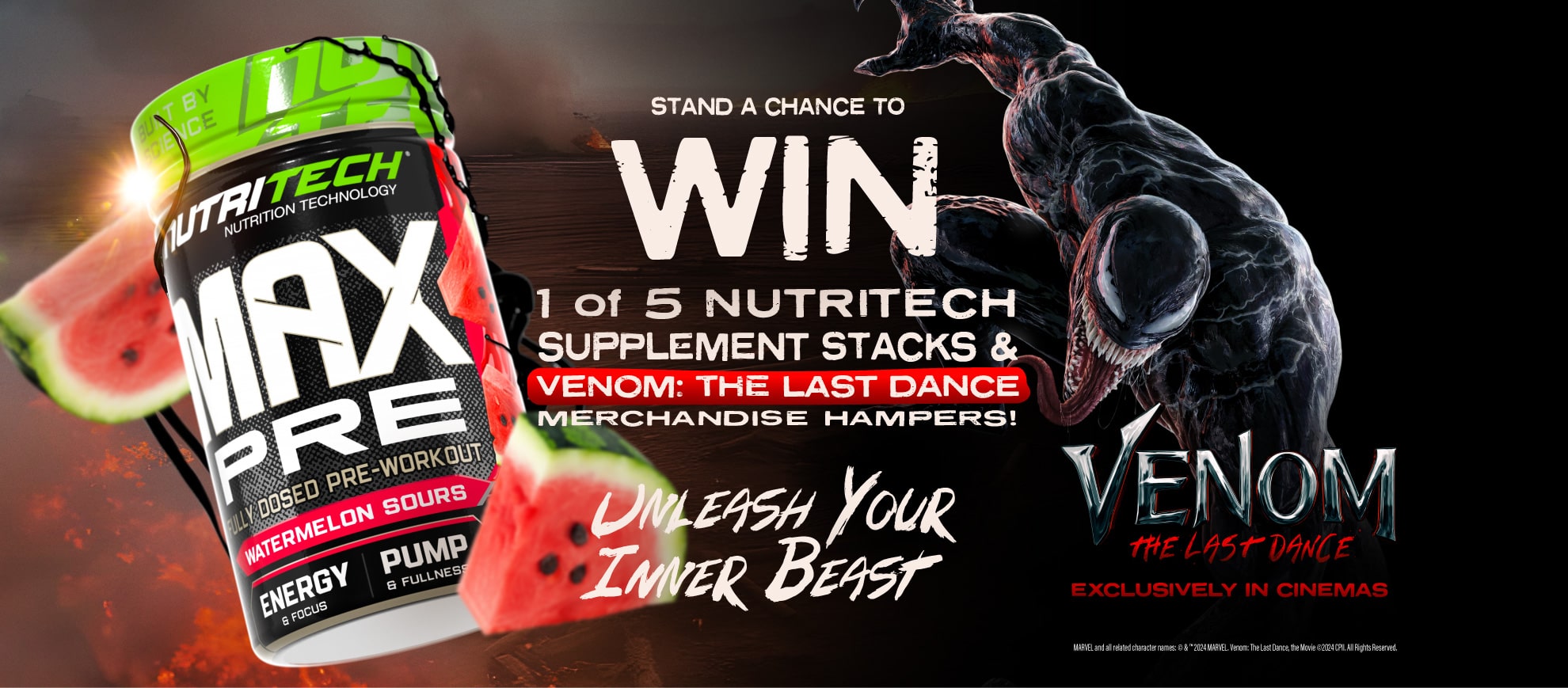 nutritech max pre venom competition
