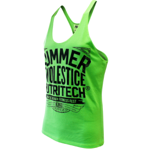 Summer Swolestice Singlet Green